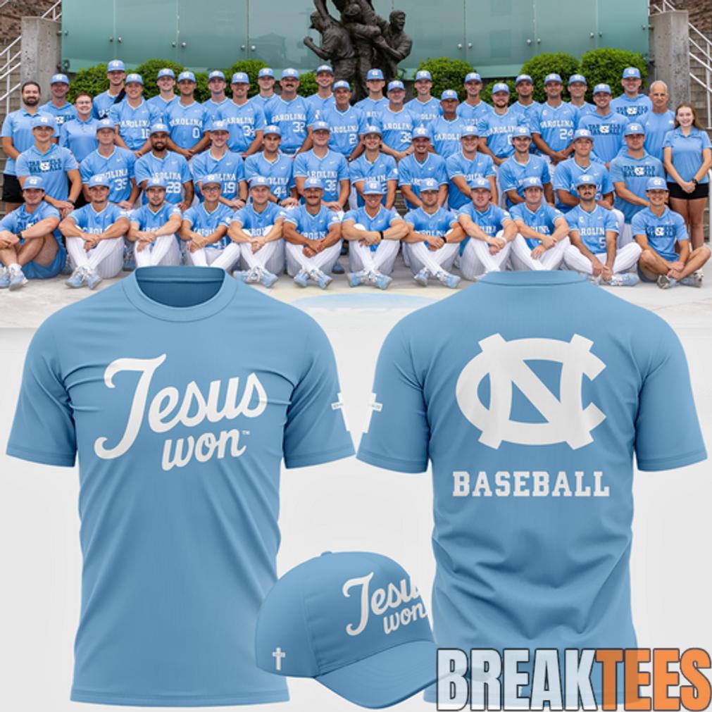 North Carolina Tar Heels JESUS WON T-Shirt