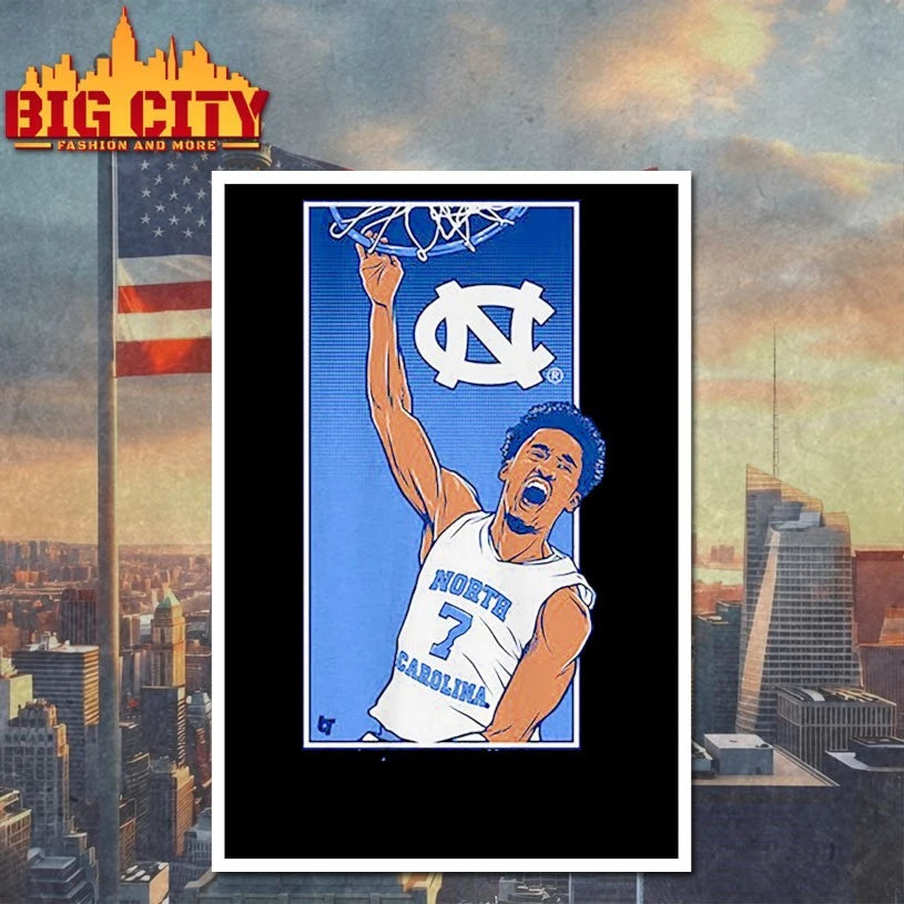 North Carolina Tar Heels Seth Trimble Signature Slam T-shirt