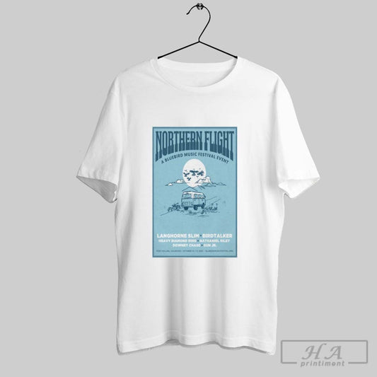 Northern Flight A Bluebird Music Festival Event Collins Co Oct 10 2025 T Shirts
