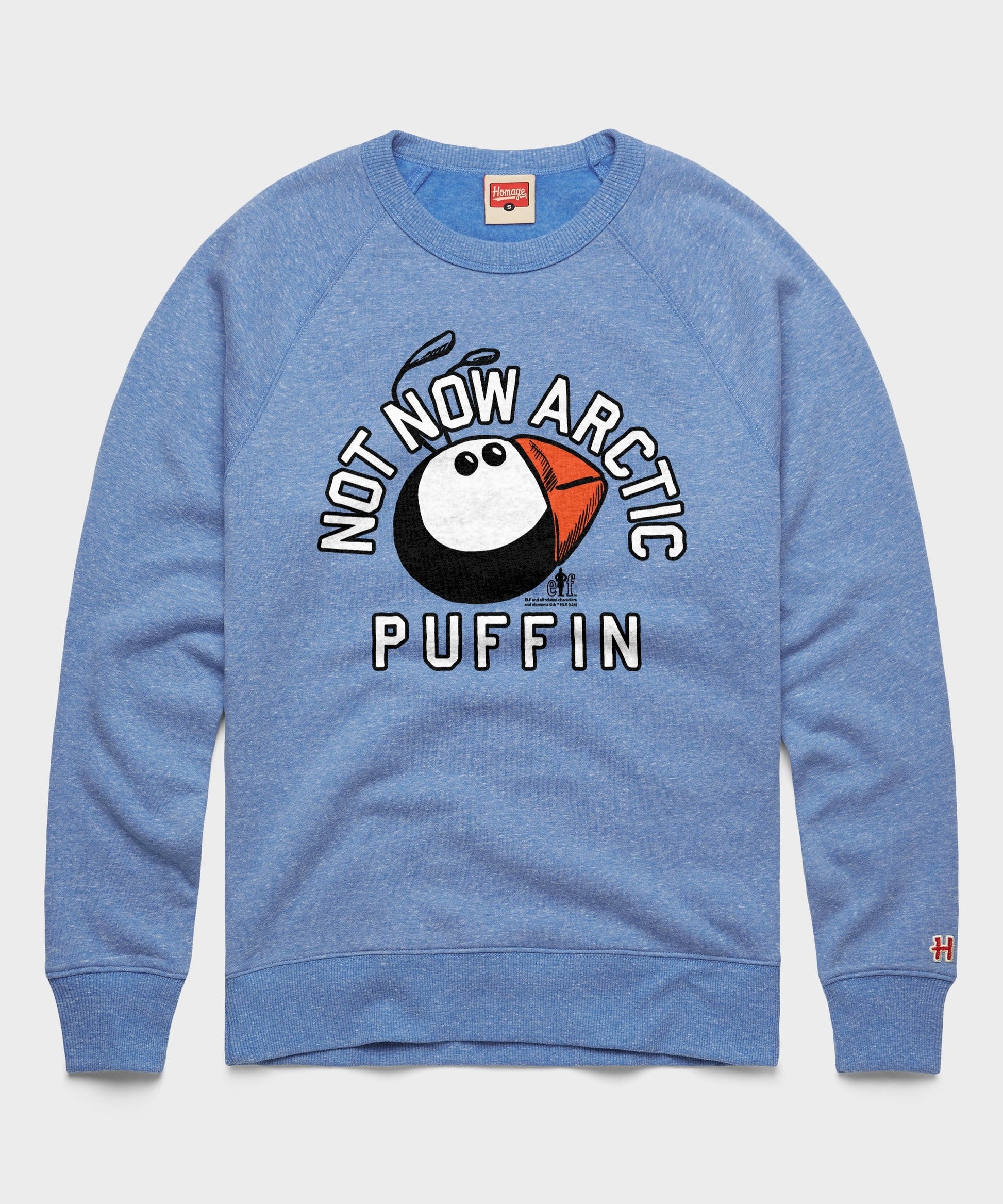 Not Now Arctic Puffin Crewneck