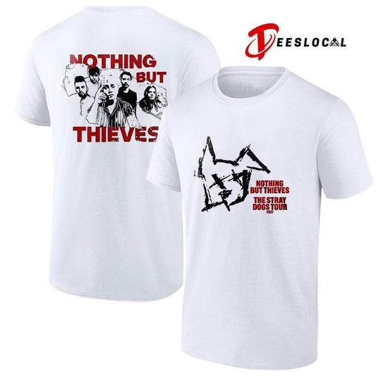 Nothing But Thieves The Stray Dogs tour graphic shirt