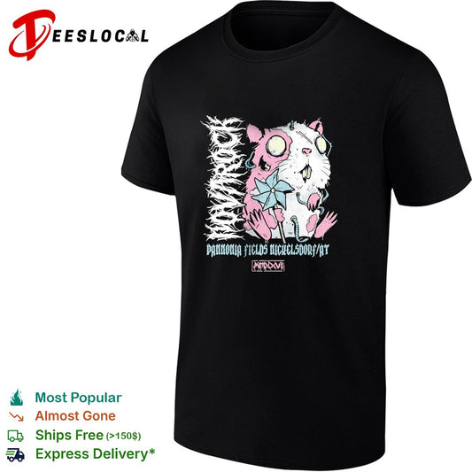 Nova Rock Pannonia Fields Nickelsdorf AT MMXXVI zombie hamster pinwheel shirt