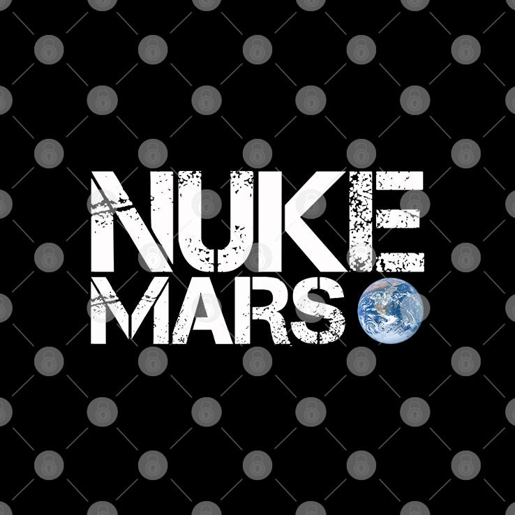 Nuke Mars Elon Musk T Shirt