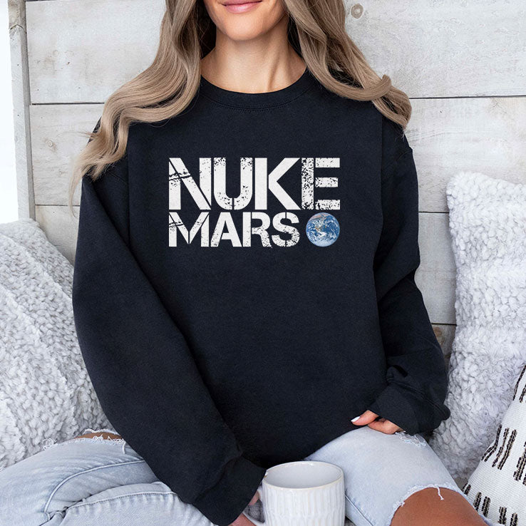 Nuke Mars Elon Musk T Shirt