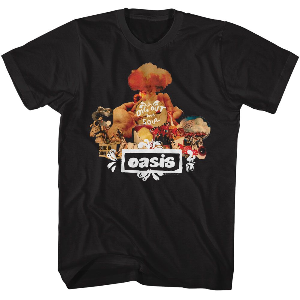 Oasis - Dig Out Your Soul - American Classics - Adult Short Sleeve T-Shirt - clothing by TeeHivey.com (Image 1)