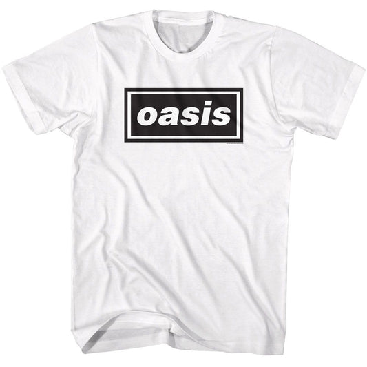 Oasis - Rectangular Logo - American Classics - Adult Short Sleeve T-Shirt Style001 - clothing by TeeHivey.com (Image 1)