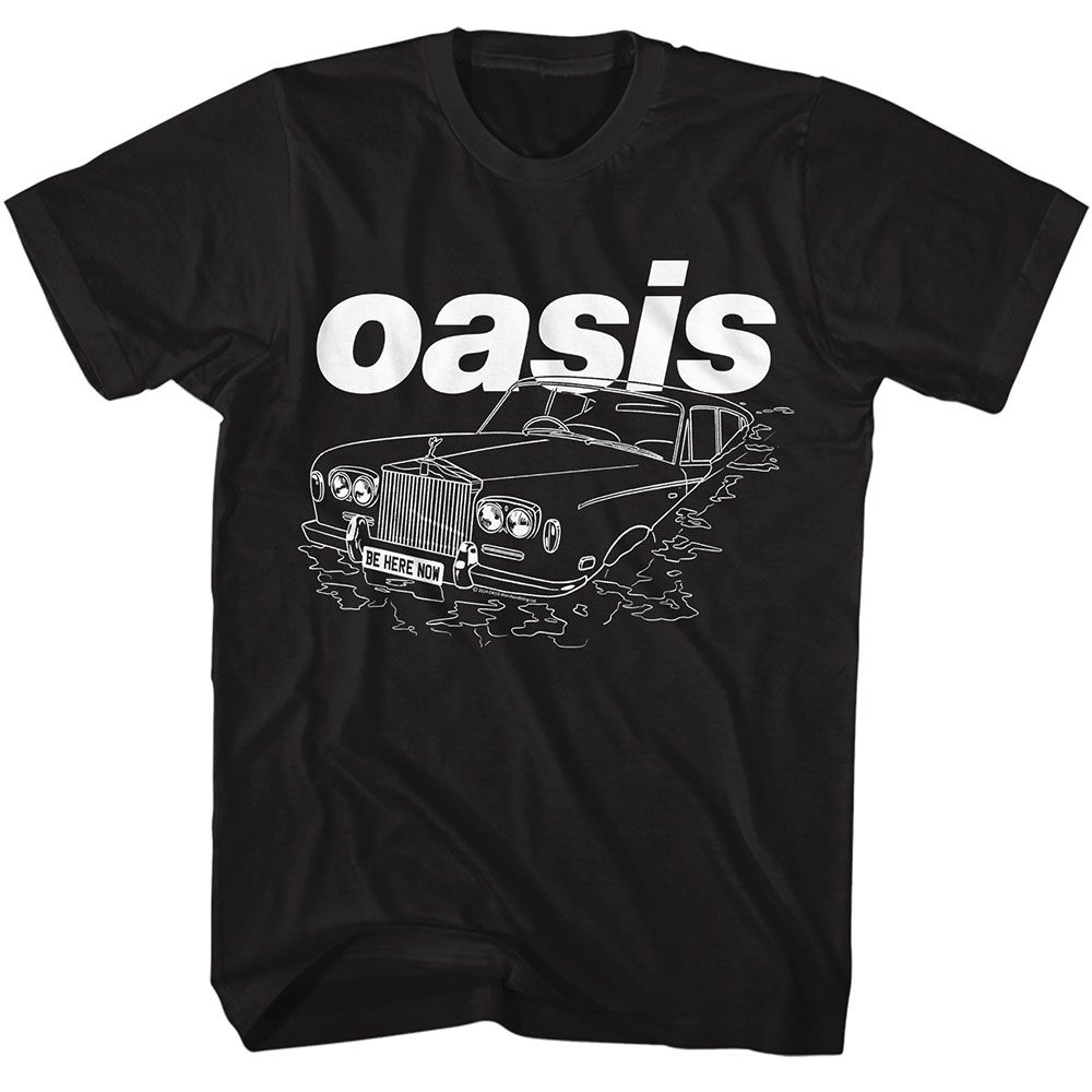 Oasis - Be Here Now Car - American Classics - Adult Short Sleeve T-Shirt - clothing by TeeHivey.com (Image 1)