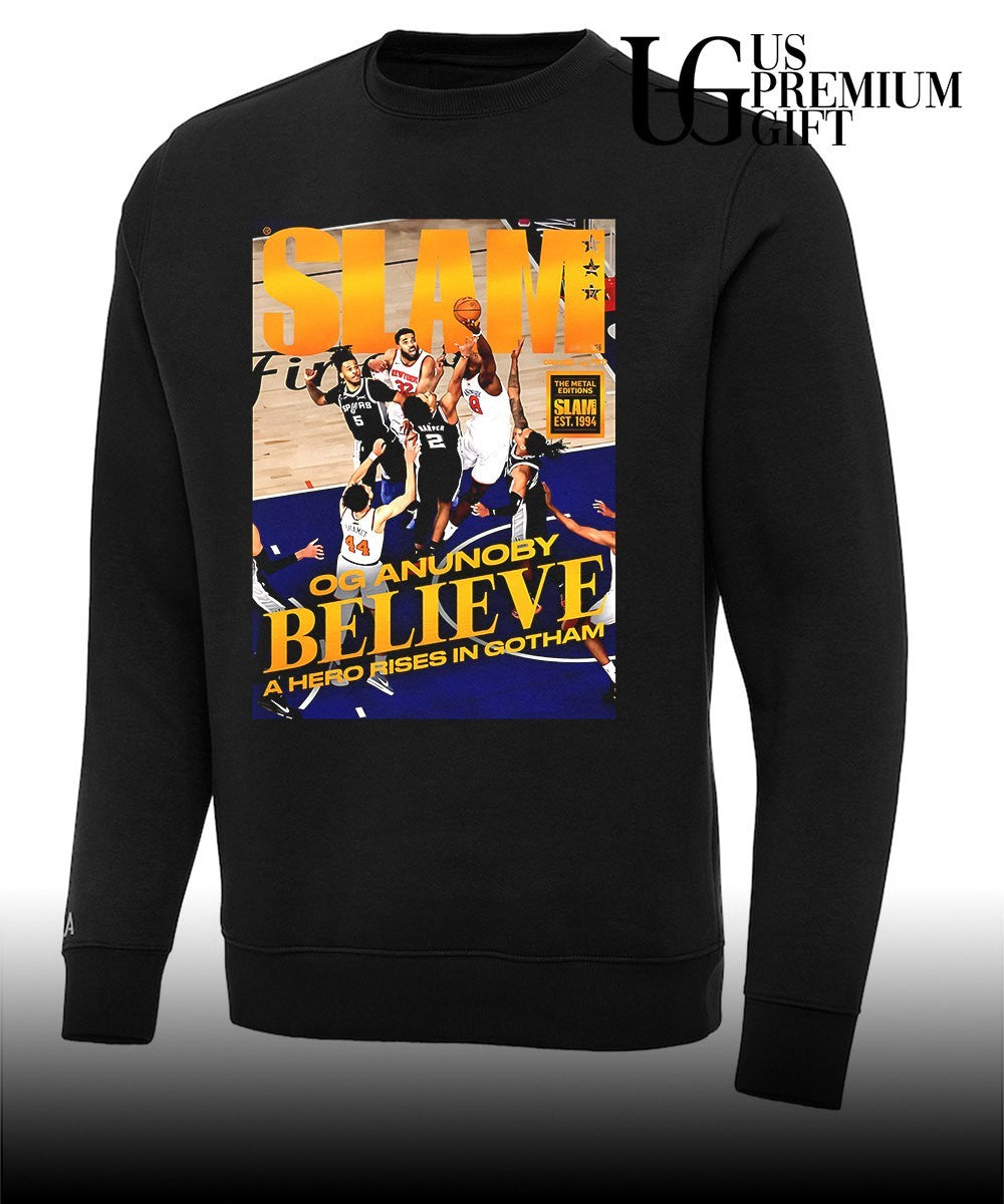 OG Anunoby Magazine Believe A Hero Rises In Gotham shirt