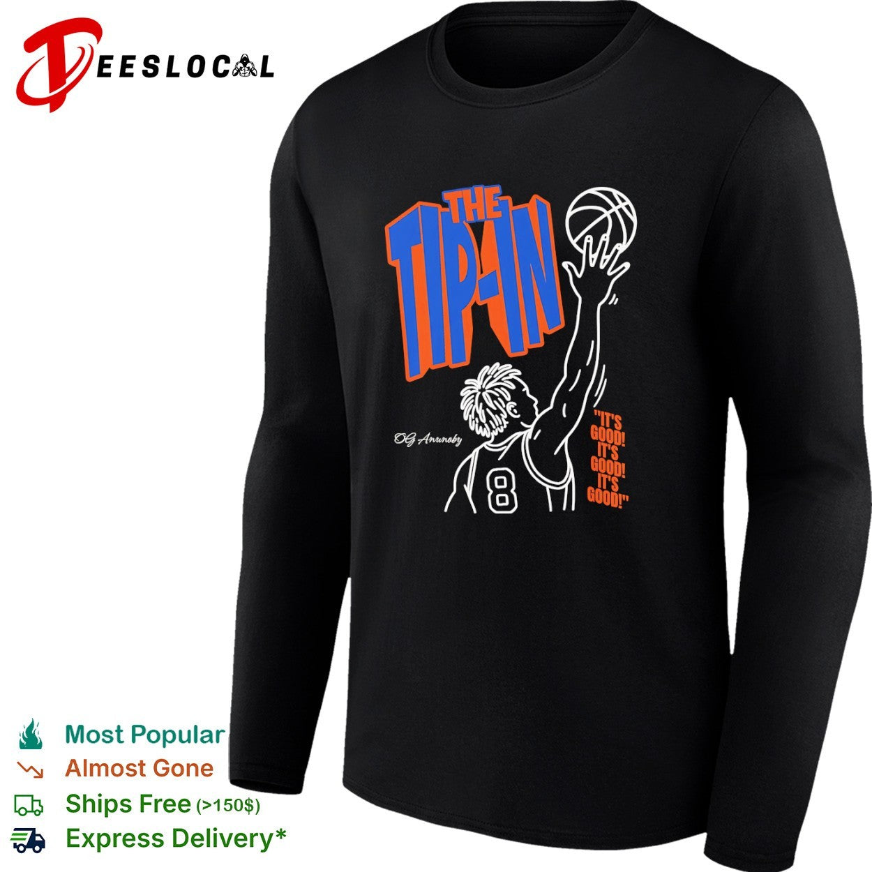 OG Anunoby New York Knicks NBA The Tip In It is Good It is Good It is Good shirt