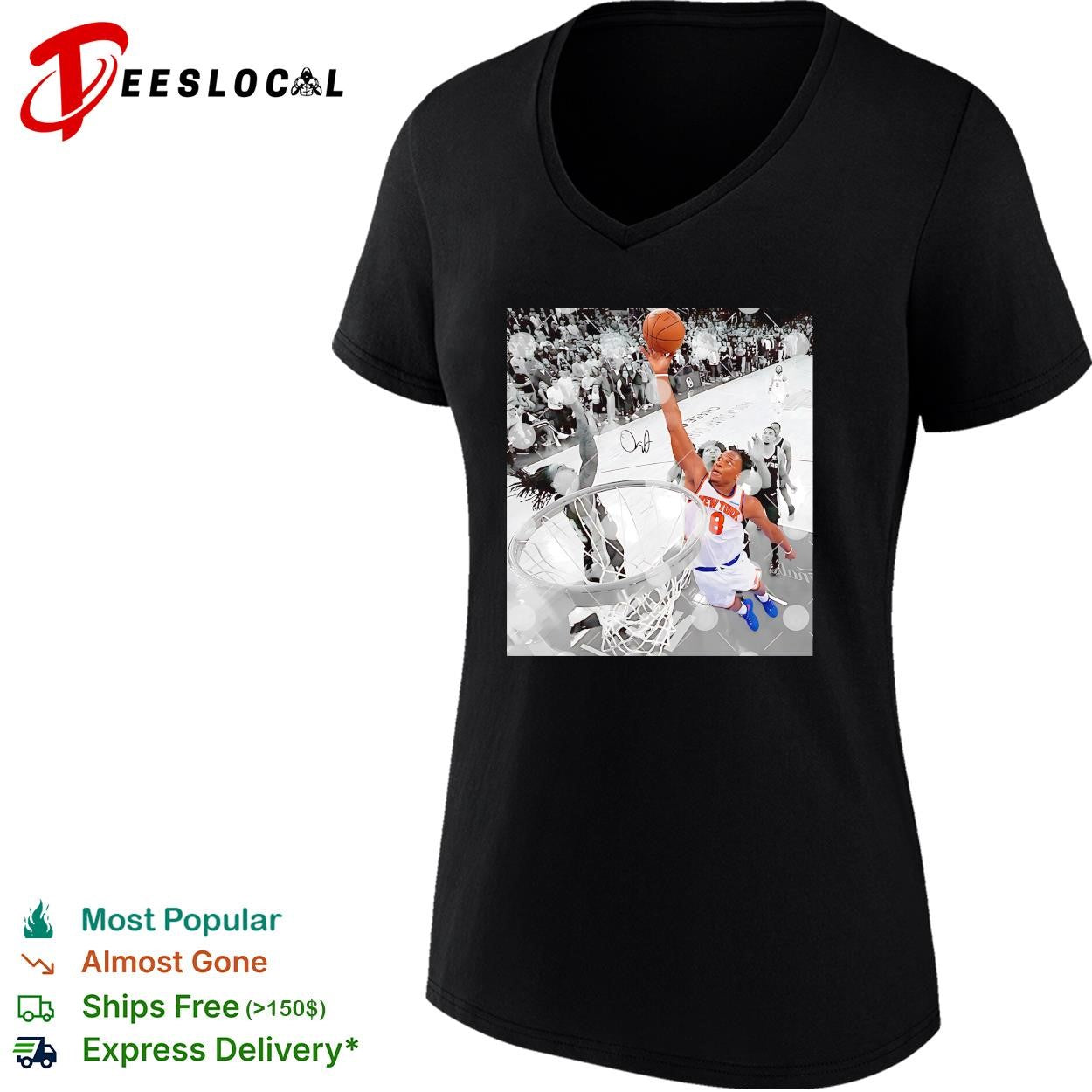 OG Anunoby Putback New York Knicks Finals Game 4 signature shirt