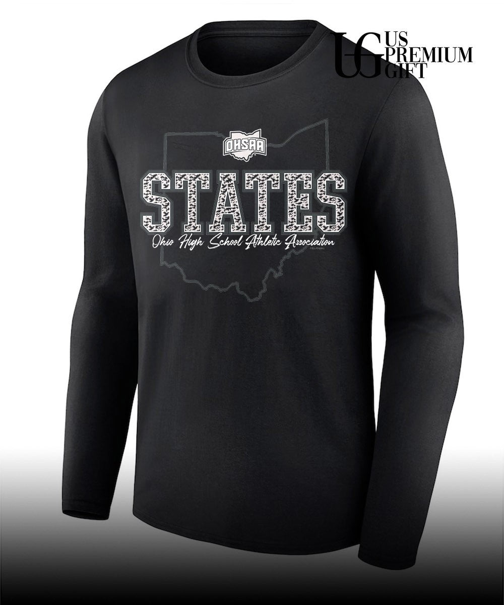 OHSAA States Camo Letters shirt