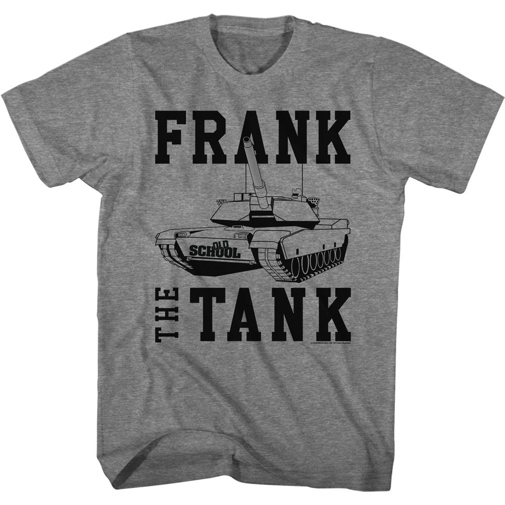 Oldschool - Frank The Tank - Short Sleeve - Heather - Adult - T-Shirt - clothing by TeeHivey.com