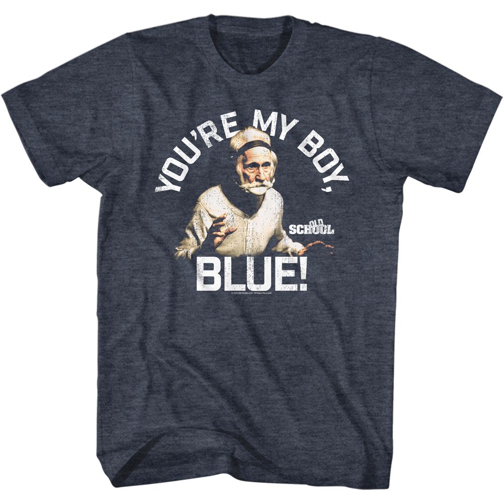 Oldschool - My Boy Blue - Short Sleeve - Heather - Adult - T-Shirt - clothing by TeeHivey.com