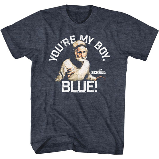 Oldschool - My Boy Blue - Short Sleeve - Heather - Adult - T-Shirt - clothing by TeeHivey.com