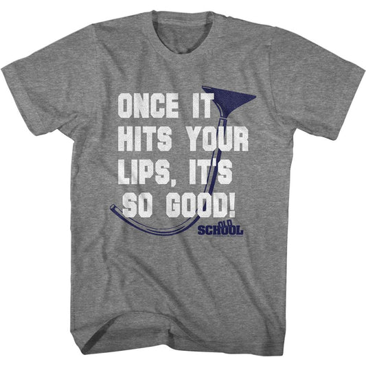 Oldschool - Once It Hits - Short Sleeve - Heather - Adult - T-Shirt - clothing by TeeHivey.com