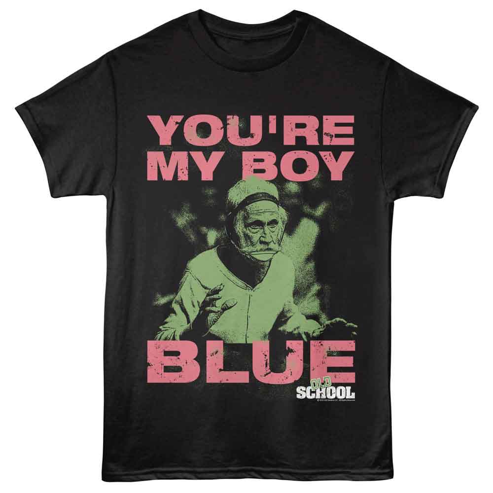Old School - You're My Boy - American Classics - Black Adult Short Sleeve T-Shirt - clothing by TeeHivey.com (Image 1)