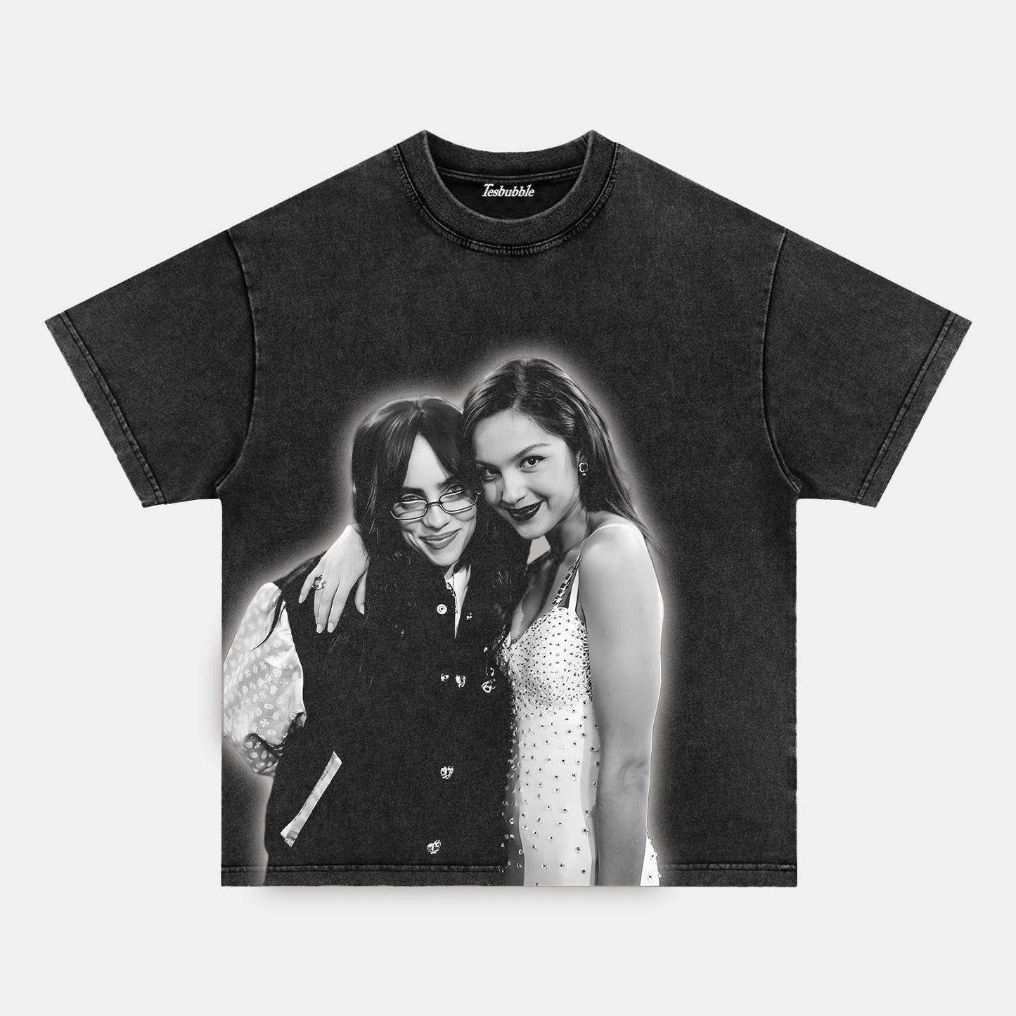 OLIVIA RODRIGO & BILLIE EILISH 2.0 TEE Style001 - clothing by TeeHivey.com (Image 4)