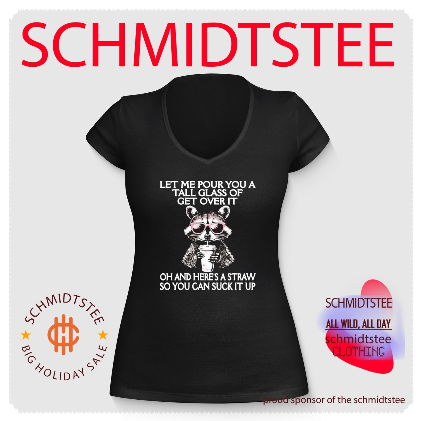 Let Me Pour You a Tall Glass of Get Over It and Suck It Up shirt