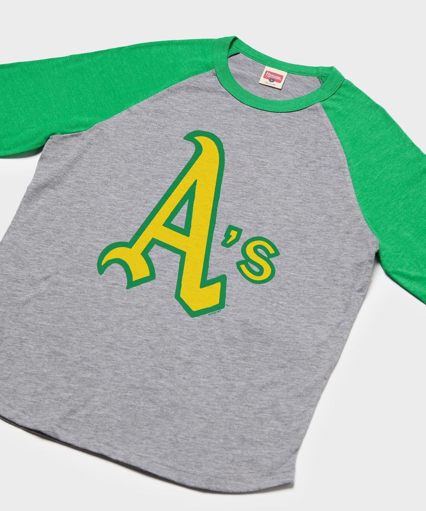 Oakland Athletics Jersey Logo '70 Raglan