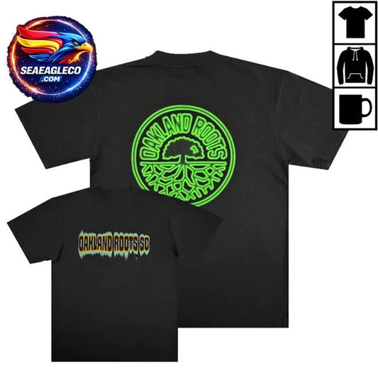 Oakland Roots Sc Acid Two Sided Shirt
