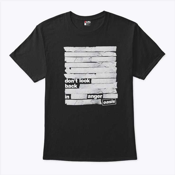 Oasis Live ’25 World Tour Don’t Look Back In Anger T Shirt