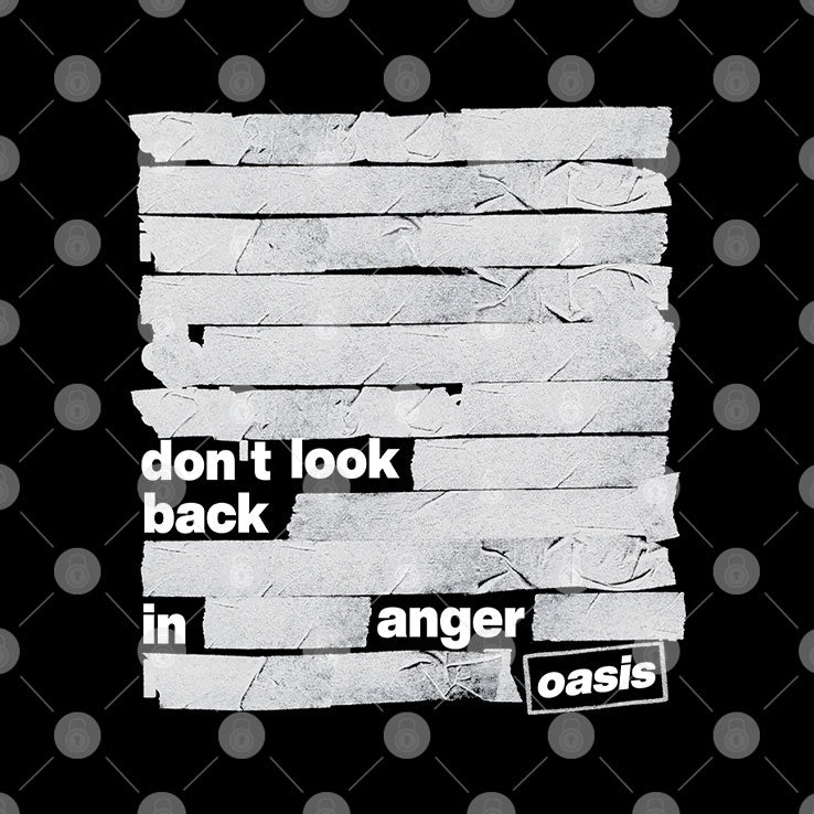 Oasis Live ’25 World Tour Don’t Look Back In Anger T Shirt