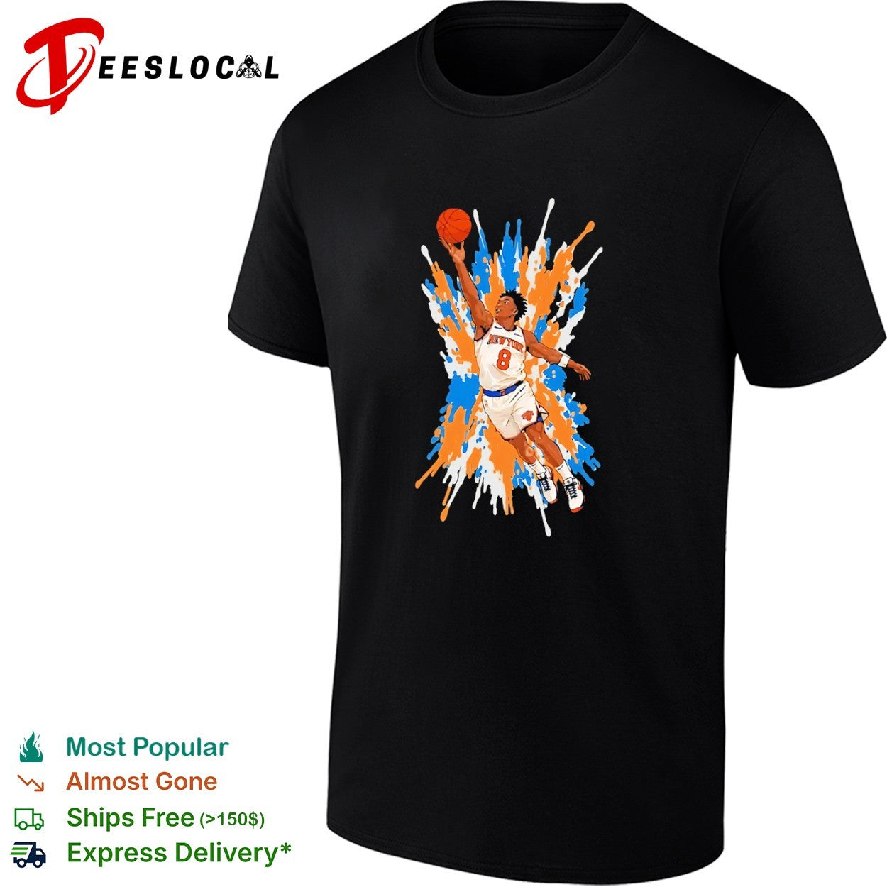 Obi Toppin New York Knicks NBA Player Basketball shirt