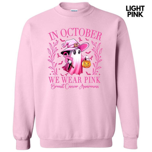 October We Wear Pink Sweatshirt 'NLB'