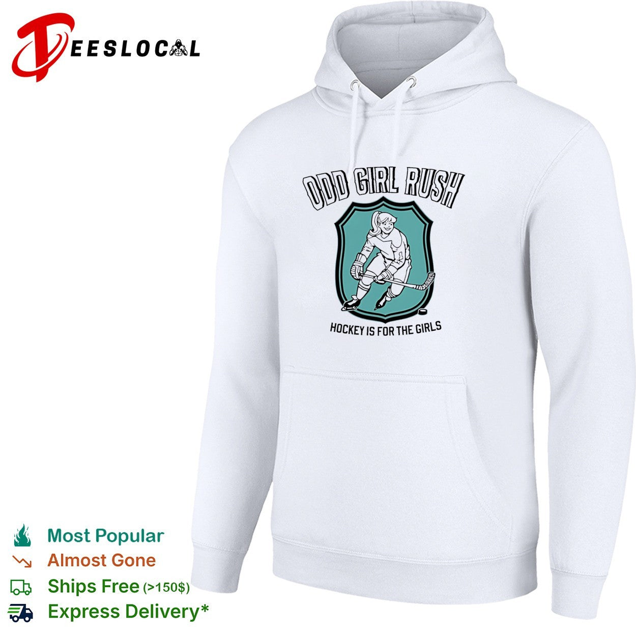 Odd Girl Rush Hockey Is for the Girls shierd shirt