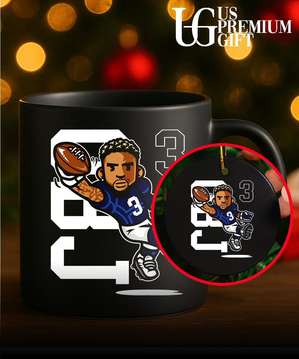 Odell Beckham Jr. player New York Giants Football toons catch shirt