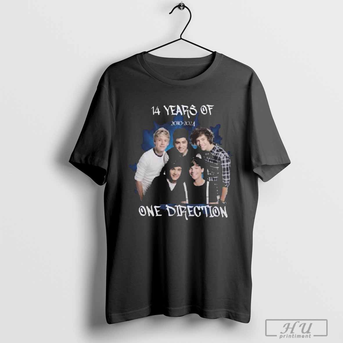 Official 14 Years Of One Direction 2010 2024 - clothing by TeeHivey.com