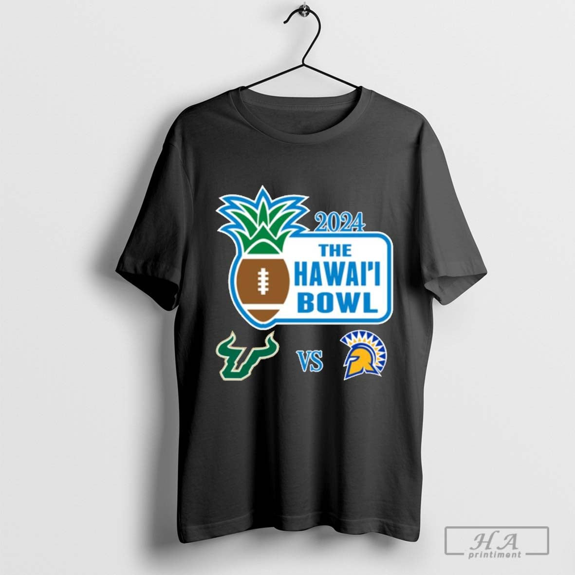 Official 2024 The Hawaii Bowl South Florida Bulls Vs San Jose Spartans - clothing by TeeHivey.com