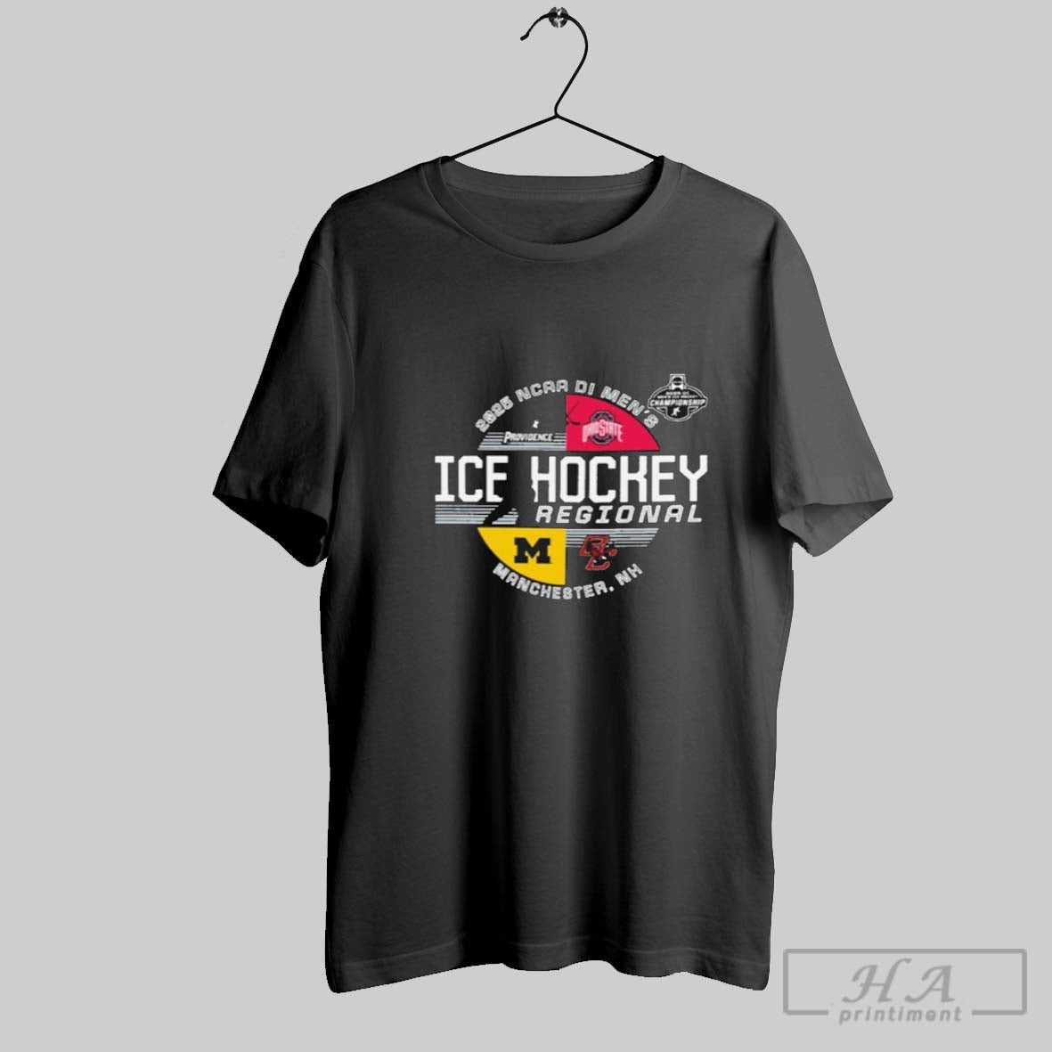 Official 2025 Ncaa Di Mens Ice Hockey Regional Manchester Nh - clothing by TeeHivey.com
