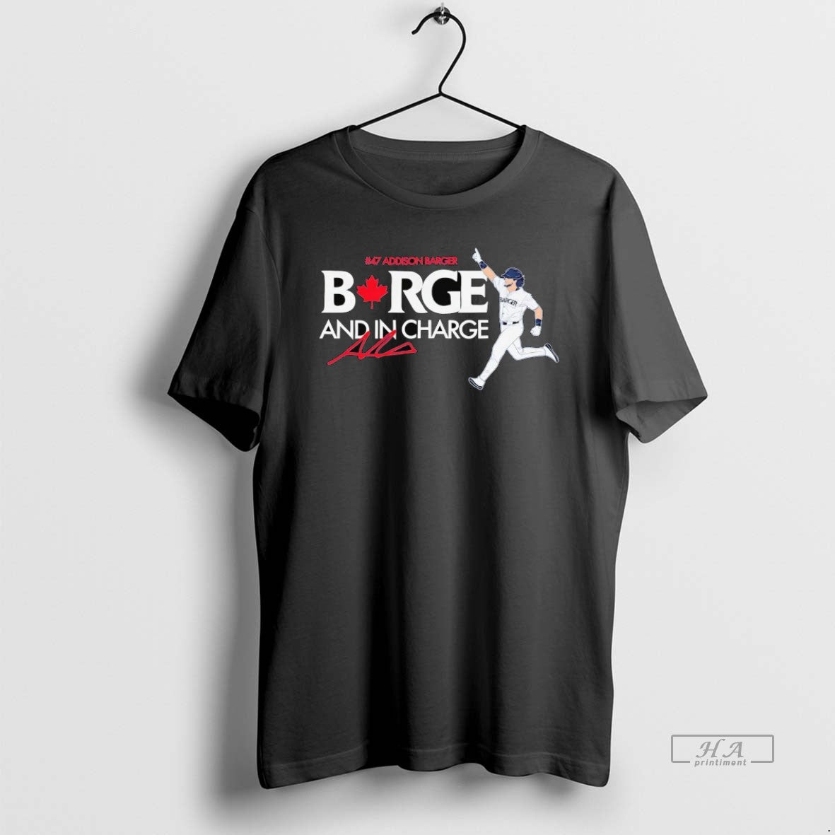 Official Addison Barger And In Charge Signature - clothing by TeeHivey.com