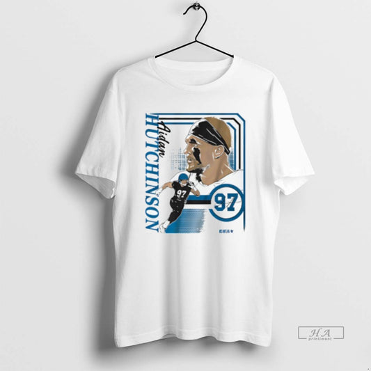 Official Aidan Hutchinson Collage Frame Signature - clothing by TeeHivey.com