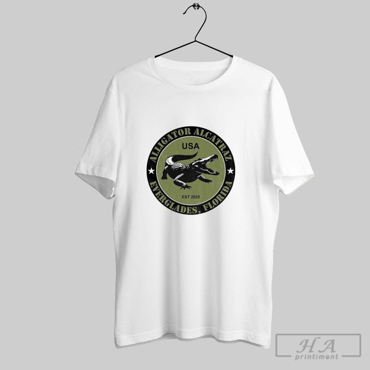 Official Alligator Alcatraz Everglades Est 2025 Commemorative Political - clothing by TeeHivey.com