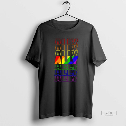 Official Ally Lgbtq Rainbow - clothing by TeeHivey.com