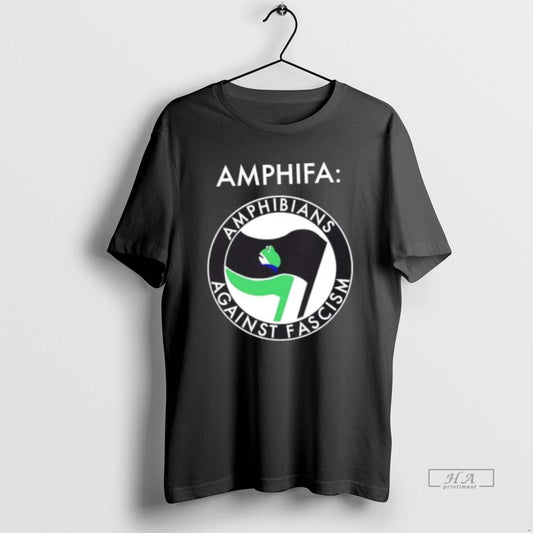 Official Amphifa Amphibians Against Fascism - clothing by TeeHivey.com