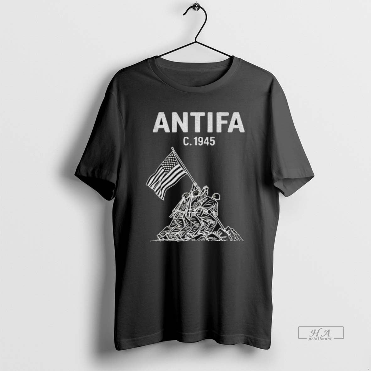 Official Antifa C 1945 American Flag - clothing by TeeHivey.com