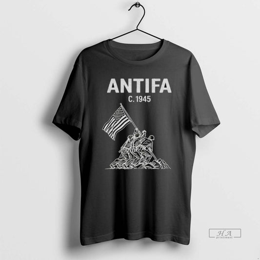 Official Antifa C 1945 American Flag - clothing by TeeHivey.com
