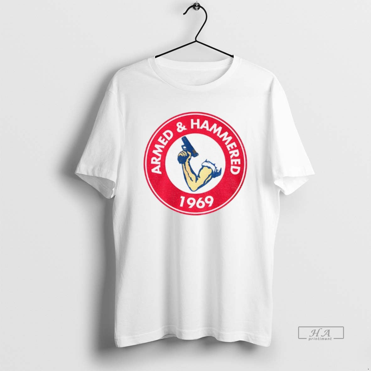 Official Armed And Hammered 1969 Logo - clothing by TeeHivey.com