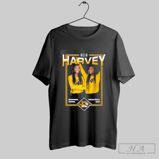 Official Asia Harvey Mizzou Volleyball Graphic