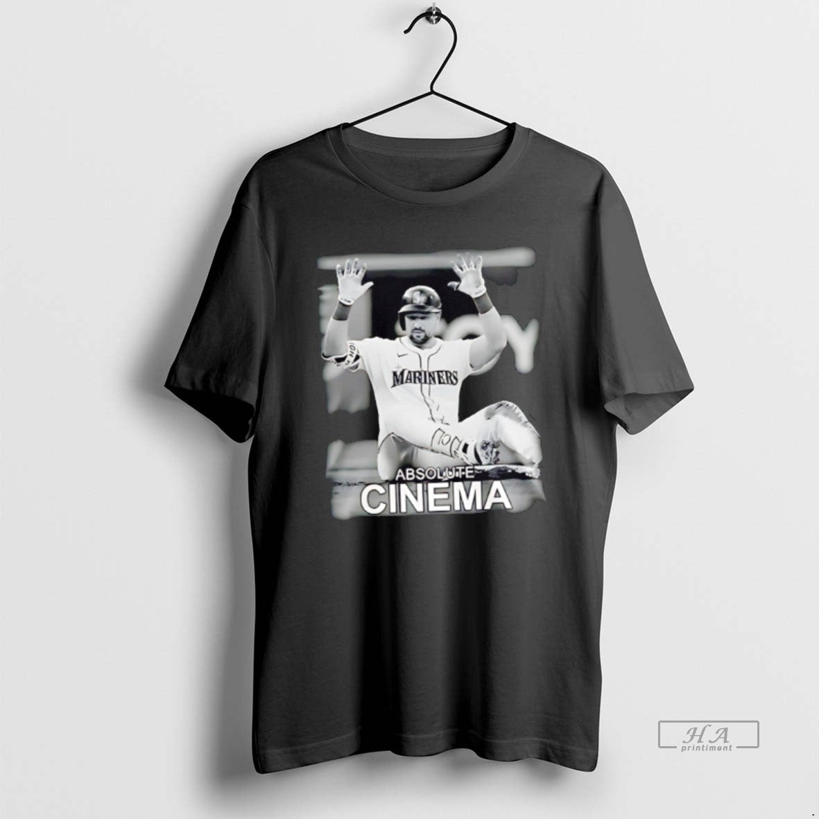 Official Awesome Mariners Cal Raleigh Absolute Cinema - clothing by TeeHivey.com