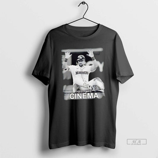 Official Awesome Mariners Cal Raleigh Absolute Cinema - clothing by TeeHivey.com