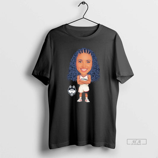Official Azzi Fudd Player Uconn Huskies Basketball Logo