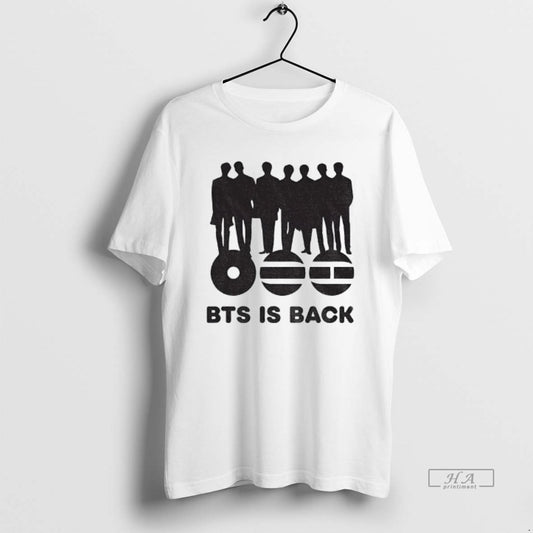 Official Bts Army K Pop 2026 Is Back Comeback World Tour - clothing by TeeHivey.com