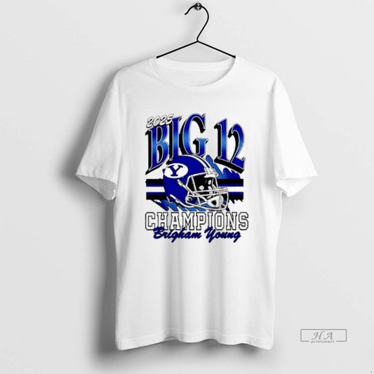 Official Byu Cougars Football 2025 Big 12 Conference Champs - clothing by TeeHivey.com