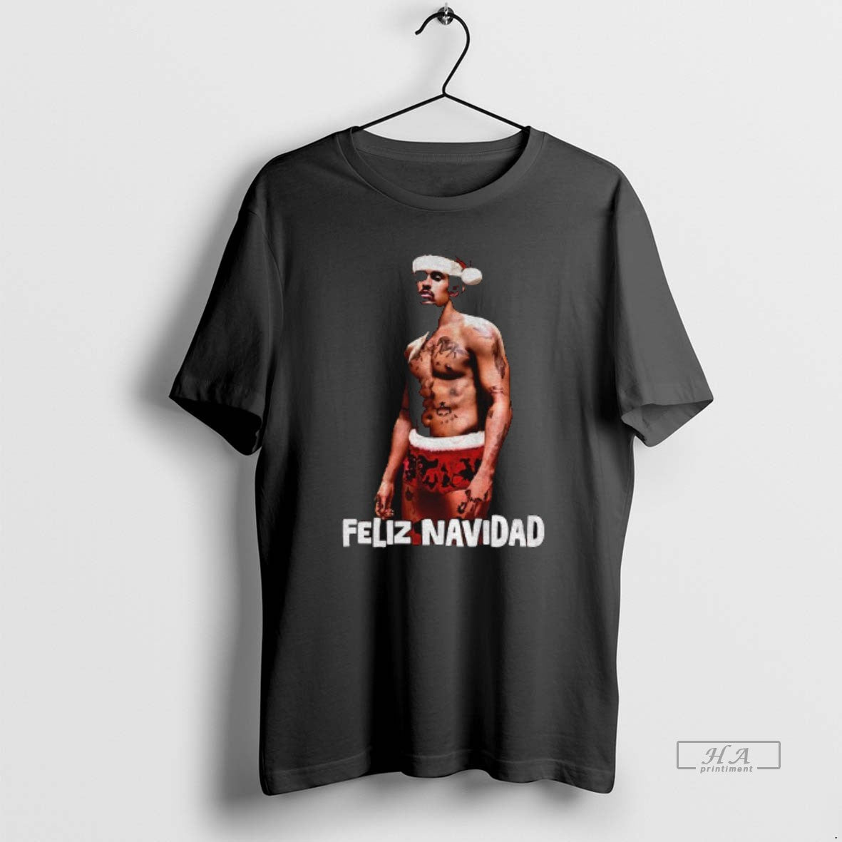 Official Bad Bunny Feliz Navidad Meme Merry Christmas - clothing by TeeHivey.com