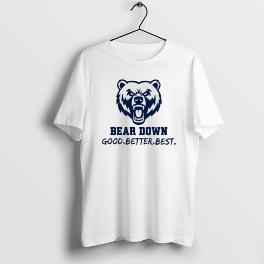 Official Bear Down Good Better Best Chicago Bear Football - clothing by TeeHivey.com