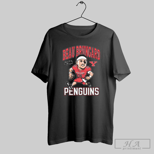Official Beau Brungard Youngstown State Penguins Football Ncaa Caricature Signature